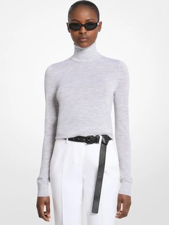 Michael Kors Marisa Wool Turtleneck Sweater