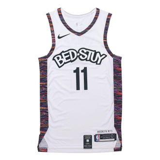 Nike Brooklyn Nets City Limited Kyrie Irving 11 Basketball Jersey Mens White AV4559-102