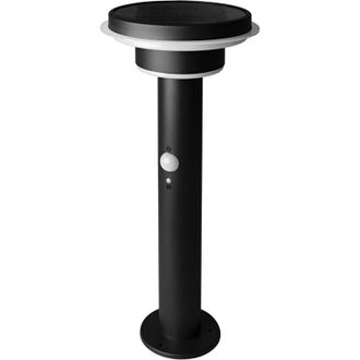 Ledvance Apparecchio led a parete e a soffitto, Lampada da esterno, endura style solar double circle / 6 w, 3.2 v, bianco caldo, 3000 k, Materiale: Acciaio