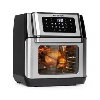Klarstein Klarstein Aerovital Fry Freidora Sin Aceite De 1500w 10l 9 Programas Negra/plateada