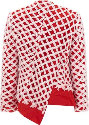 Comme Des Gar&ccedil;ons Womens Multicolor Polyester Blazer Clothing