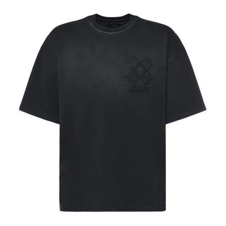 Amiri T-Shirts, male, Black, Size: 2XL Oversize Logo T-Shirt