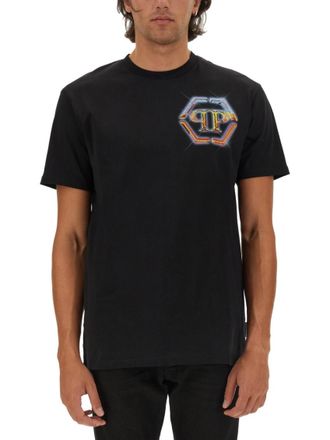 Philipp Plein Black Logo T-Shirt