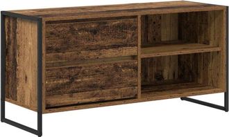 vidaXL TV Cabinet Old Wood 100 x 36 x 49.5 cm Engineered Wood vidaXL