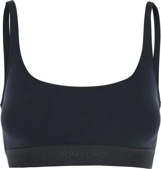 Tom Ford Signature Bralette - Dames - Sport BHs - Zwart - L - Polyester - Fitness