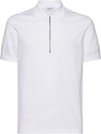 Ferragamo Short-Sleeve Cotton Polo Shirt - Mens - Cotton