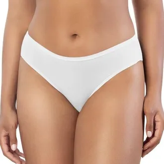 Affinitas Cozy Hipster Briefs in Pearl White at Nordstrom, Size 3X-Large