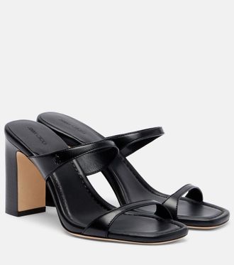 Jimmy Choo London Lucian leather mules
