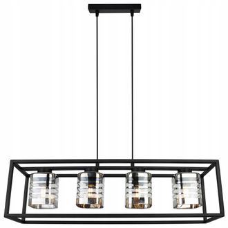 OEM L&aacute;mpara Colgante Elegante Pantalla De Cristal