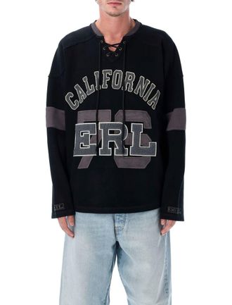 ERL California Hockey Jersey In Black