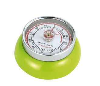 Zassenhaus Magnetic Retro 60 Minute Kitchen Timer, 2.75-Inch in Kiwi at Nordstrom