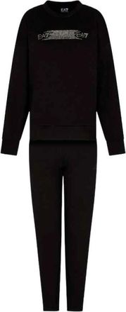 Emporio Armani Training Sets - Dames - Trainingspakken - Zwart - S - Katoen - Fitness