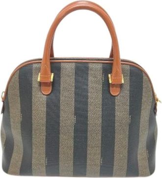 Fendi Pre-owned Handbags, female, Brown, Size: ONE SIZE Pre-owned Vintage Handbag