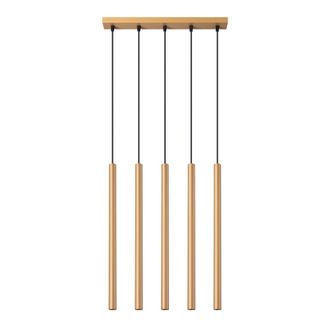 Sollux Lighting L&aacute;mpara de techo dorado acero alt. 103 cm