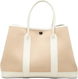 Herm&egrave;s Pre-owned Hermes Toile and Negonda Garden Party 30 Ladies GN5D037BW77PBJUG