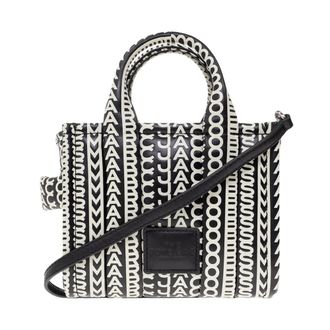 Marc Jacobs The Tote Micro Schoudertas - Dames - Handtassen - Zwart - ONE Size - Leer - Tassen