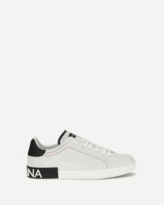Dolce & Gabbana Portofino leather Sneakers Male 45