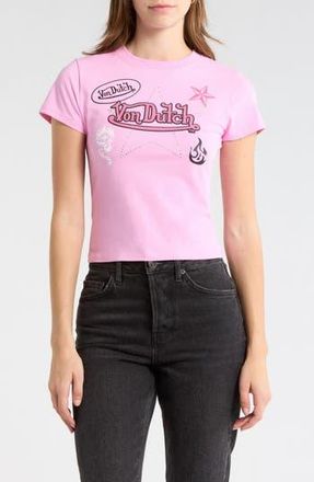 Von Dutch Skimmer Graphic T-Shirt in Bonbon at Nordstrom Rack, Size X-Large