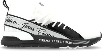Versace Jeans Couture Sport Schoenen met Gedrukt Logo - Dames - Sneakers - Wit - 37 EU - Schoenen
