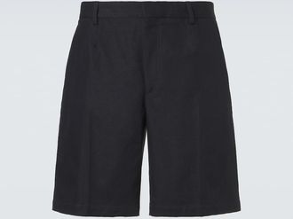 Ermenegildo Zegna Cotton and linen shorts