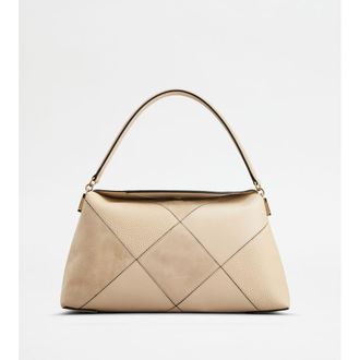 Tod's Tods T Case Tote Messenger Bag in Leather Small