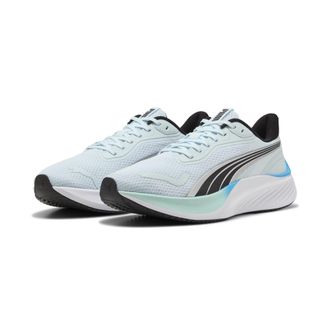 Puma Pounce Lite Road Running Shoe Unisex, Sea Glass-Mint Melt-Speed Blue-PUMA Black, 5.5