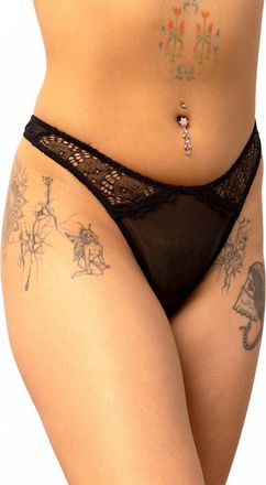 Only Hearts Whisper Sweet Nothings Darby Thong Bottom In Black
