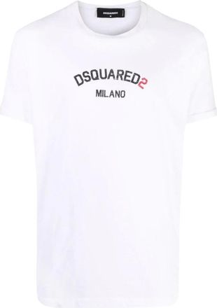Dsquared2 Uomo, Top, Bianco, S, new