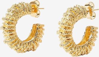 Paola Sighinolfi Goldene Creolen Amulet