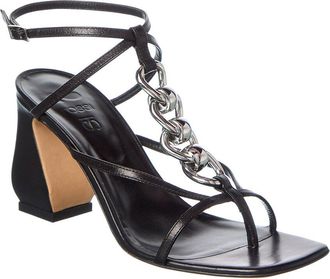 Sergio Rossi 80 Leather Sandal