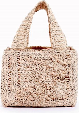 Emm Kuo Womens Cooper Tote Bag In Beige