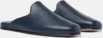 Scarosso Atlas Slippers in Navy - Calf at Nordstrom, Size 39