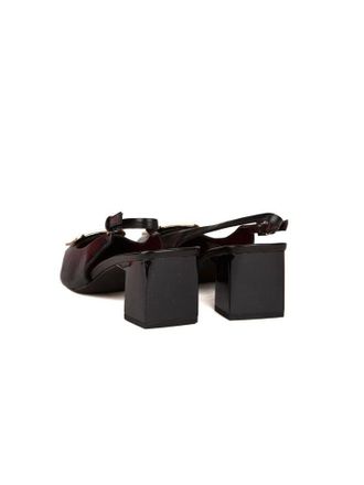Tory Burch Georgia Slingback Heel - Black