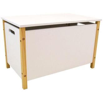 Les Tendances Les Tendances - scandiwood Scatola porta giochi in legno 37,5 x 60 x 36 cm per bambini
