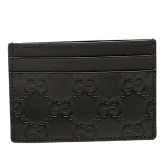 Gucci Pre-owned Wallets, female, Black, Size: ONE SIZE Pre-owned Card Holder