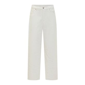 Dr&ocirc;le de Monsieur Straight Jeans, male, White, Size: W34 Jean Straight