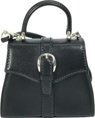 Gucci Pre-owned Handbags, female, Black, Size: ONE SIZE Pre-owned Leather gucci-bags
