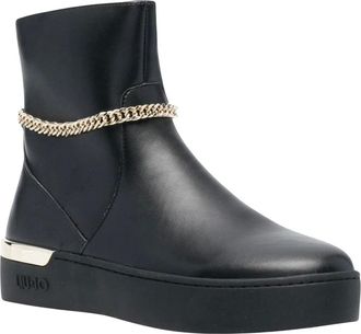 Liu Jo Schoenen, Dames, Zwart, 36 EU, Polyester, Silvia 76 Enkellaarsjes