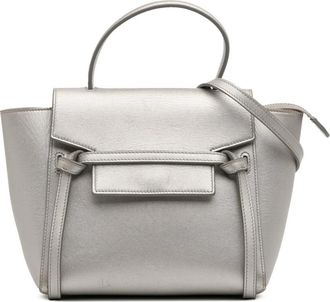Celine Pre-owned Top Handle Bag - Dames - Vintage Handtas - Grijs - ONE Size - Vintage