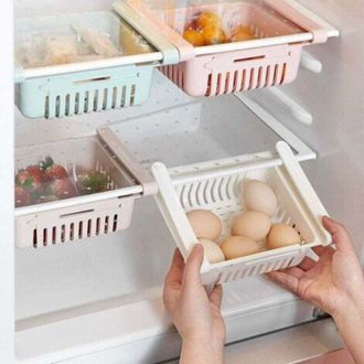 OEM Caja Organizadora Para Refrigerador, Caj&oacute;n Organizador Retr&aacute;ctil Para Refrigerador, Caja De Almacenamiento Para Refrigerador, Mant&eacute;n Tu Refrigerador O