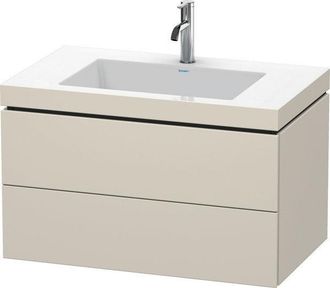 Duravit Lavabo Para Muebles Duravit L-cube C-bonded Con Base, Colgante