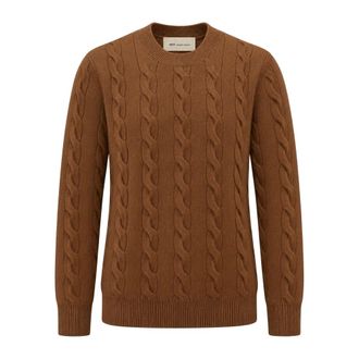 Ami Maglione in lana merino - - Knitwear - Uomo - Marrone - XS