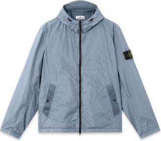 Stone Island S0A23 HOODED JACKET Size: XXL, colour: BLUE