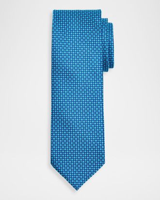 Stefano Ricci Men & apos;s Handmade Printed Silk Tie