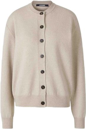 Jacquemus Logo-intarsia Cardigan