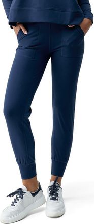 Born Living Yoga Daba Performance Sport Jogger in Sailor Blue at Nordstrom, Size Medium Eu