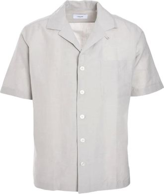 Lardini Camicia a maniche corte - Grigio