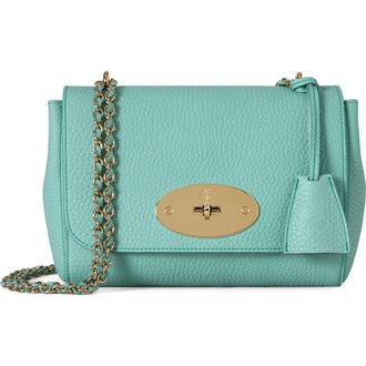 Mulberry Lily Heavy Grain Leather Satchel in Marina Blue at Nordstrom