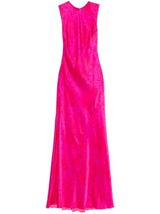 Alejandra Alonso Rojas tank dress - women - Silk - 4 - Purple