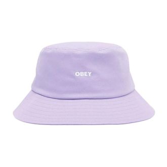 Obey Hats, male, Purple, Size: ONE SIZE Bold Twill Bucket Hat